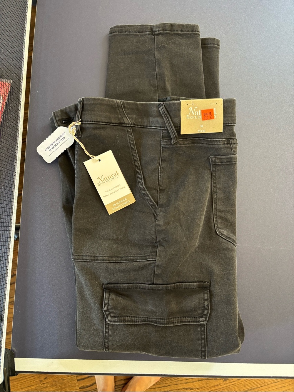 Natural Reflections Women's Jeans in Dark Olive